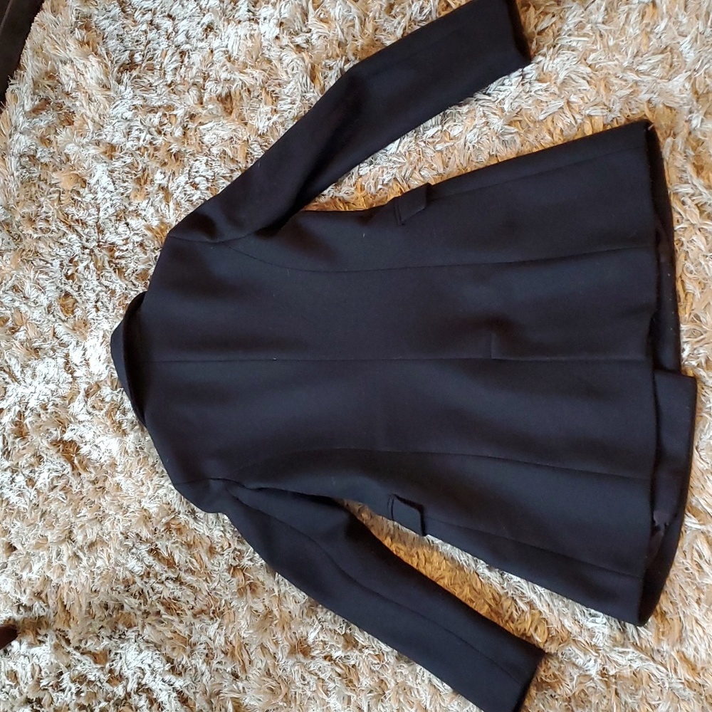 ZARA WOMAN black coat - Picture 10 of 11